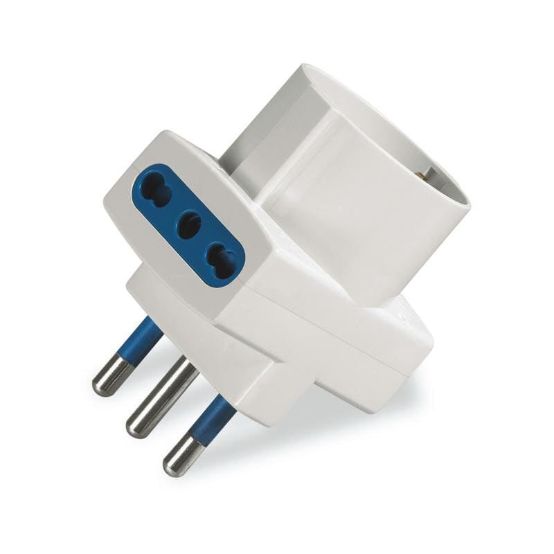 SCAME PARRE SPA - SCA146.559 ADATTATORE BLUELINE P30+2 BIV. 2P+T 16A