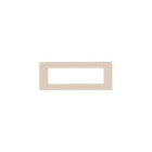 VIMAR SPA - VIW14657.03 Placca 7M beige