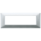 VIMAR SPA - VIW14657.20 Placca 7M argento opaco