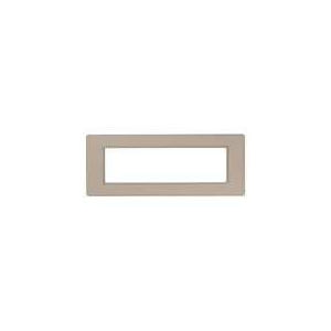 VIMAR SPA - VIW14657.22 Placca 7M champagne opaco