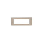 VIMAR SPA - VIW14657.22 Placca 7M champagne opaco