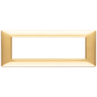 VIMAR SPA - VIW14657.24 PLACCA 7M ORO LUCIDO