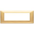 VIMAR SPA - VIW14657.25 PLACCA 7M ORO OPACO