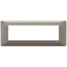 VIMAR SPA - VIW14657.40 Placca 7M Reflex cenere