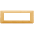 VIMAR SPA - VIW14657.43 PLACCA 7M REFLEX AMBRA