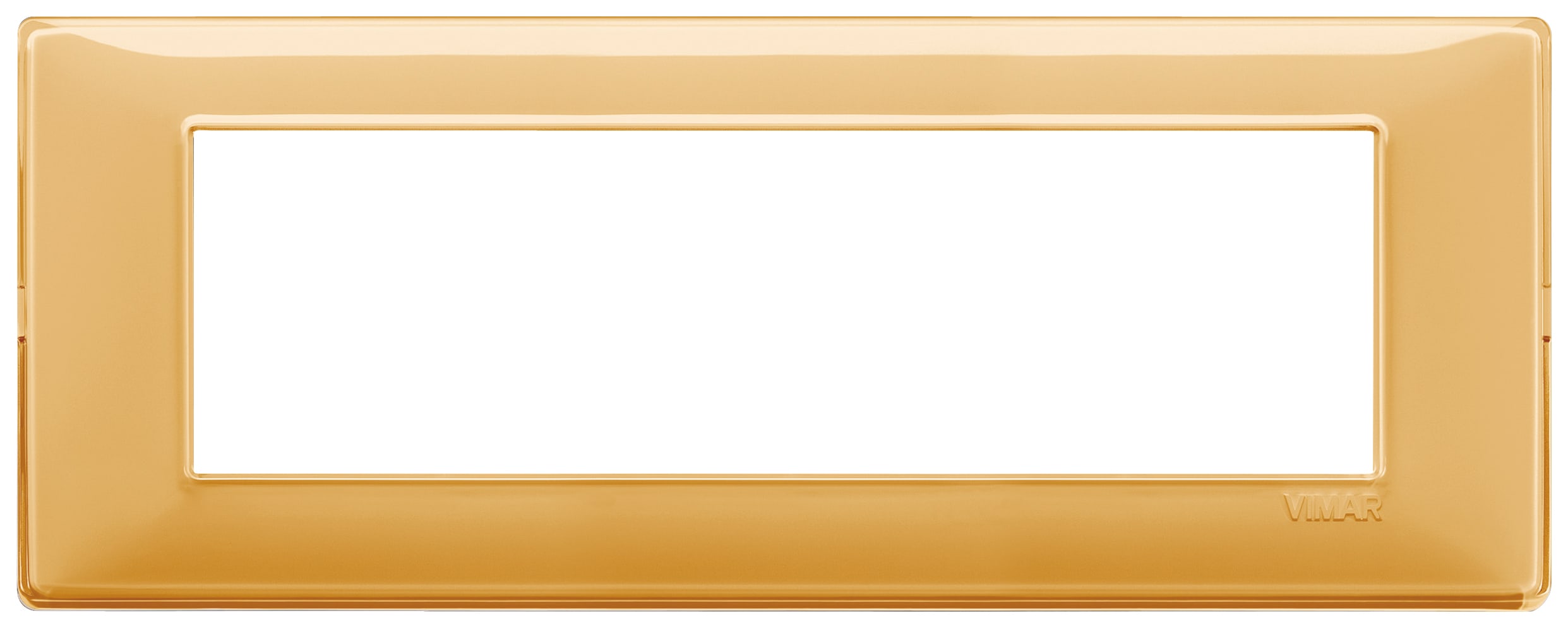 VIMAR SPA - VIW14657.43 PLACCA 7M REFLEX AMBRA