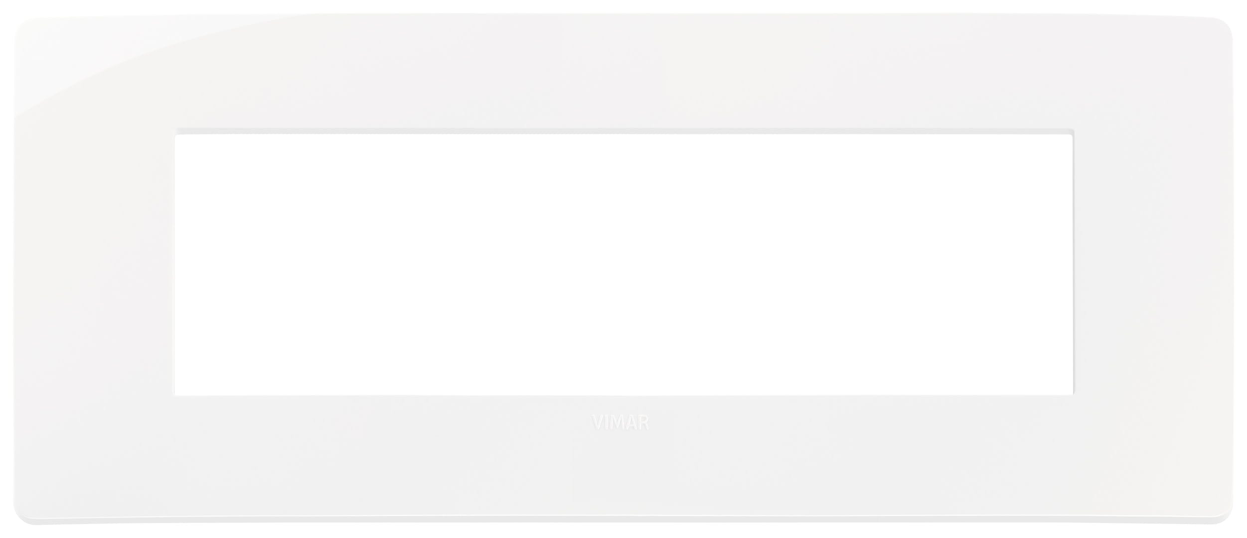 VIMAR SPA - VIW14657U.01 PLACCA PLANA UP 7M BIANCO