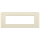 VIMAR SPA - VIW14657U.12 PLACCA PLANA UP 7M AVORIO MATT