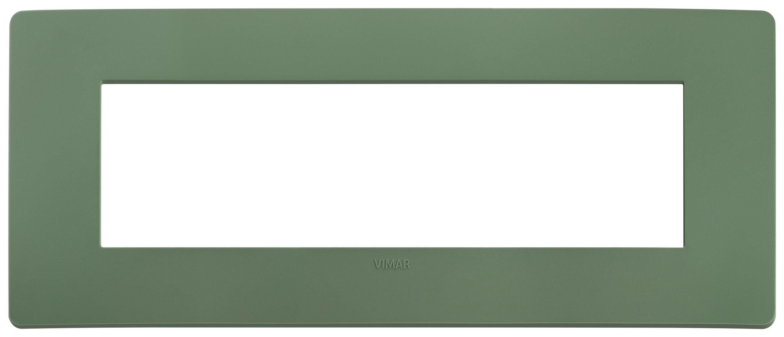 VIMAR SPA - VIW14657U.17 PLACCA PLANA UP 7M SALVIA MATT