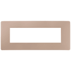VIMAR SPA - VIW14657U.18 PLACCA PLANA UP 7M TERRACOTTA MATT