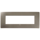 VIMAR SPA - VIW14657U.33 PLACCA PLANA UP 7M TITANIO