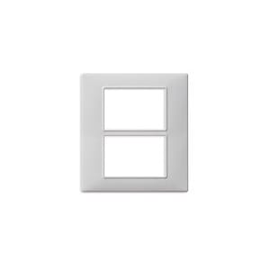 VIMAR SPA - VIW14659.01 Placca 6M (3+3) bianco