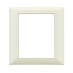 VIMAR SPA - VIW14668.02 PLACCA 8M AVORIO