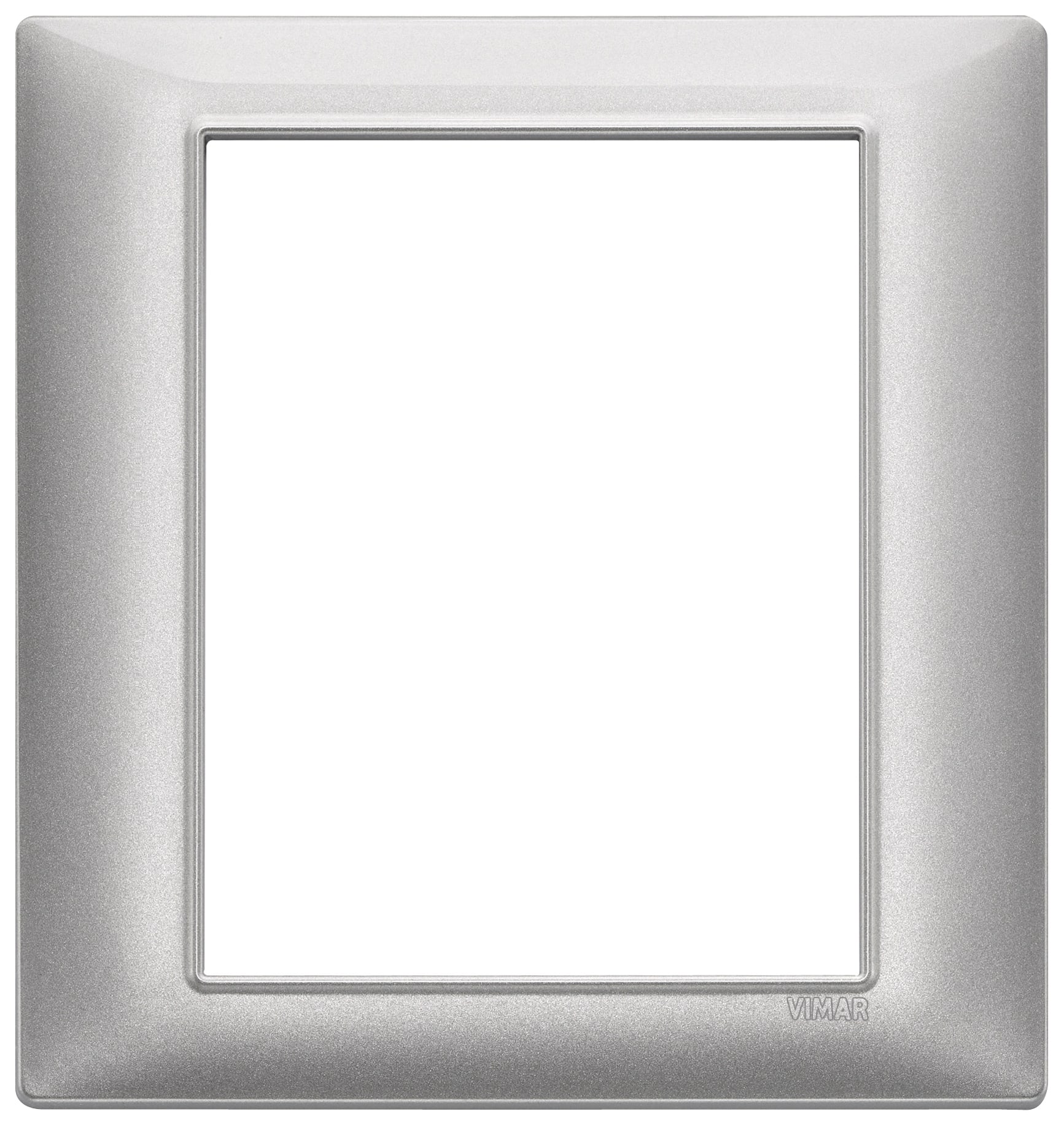 VIMAR SPA - VIW14668.71 PLACCA 8M SILVER