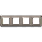 VIMAR SPA - VIW14669.40 PLACCA 8M (2+2+2+2) INT71 REFLEX CENERE
