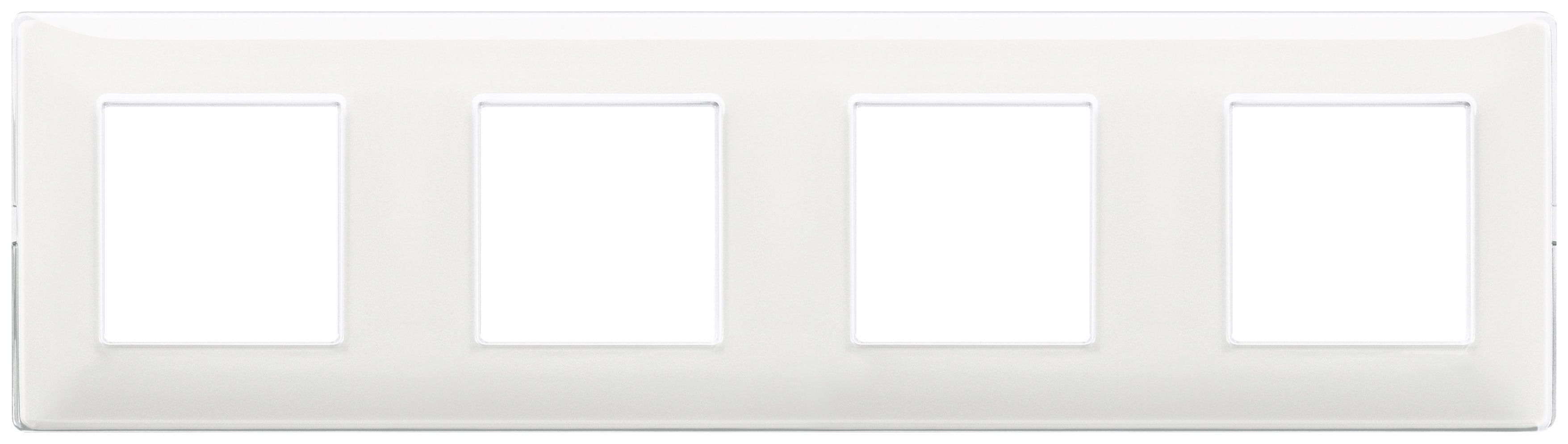 VIMAR SPA - VIW14669.41 Placca 8M (2+2+2+2) int71 Reflex neve