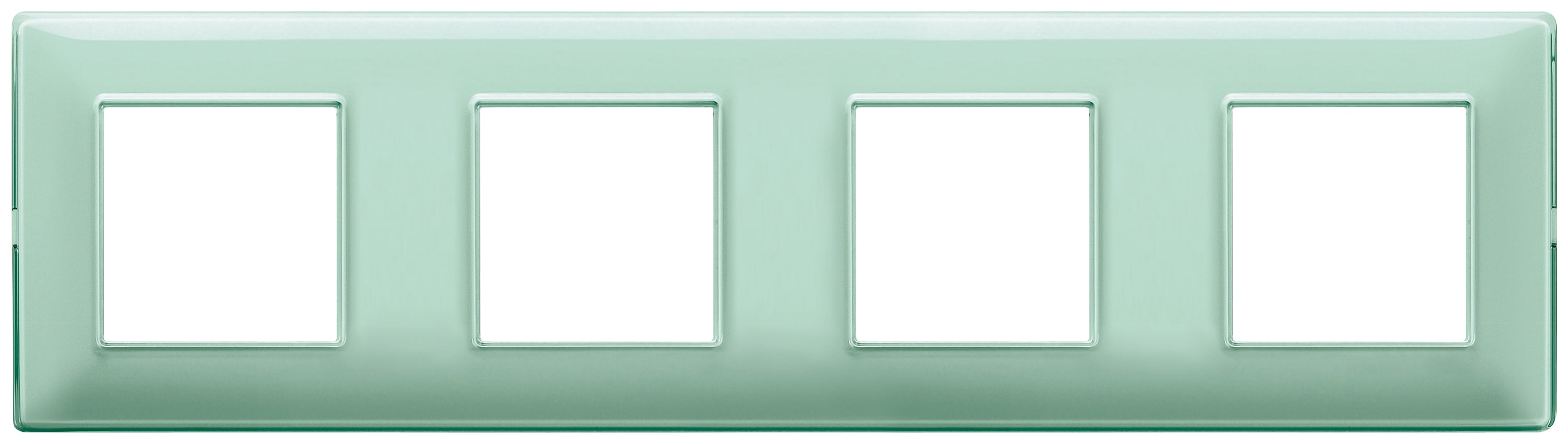 VIMAR SPA - VIW14669.44 PLACCA 8M (2+2+2+2) INT71 REFLEX MENTA