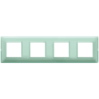 VIMAR SPA - VIW14669.44 PLACCA 8M (2+2+2+2) INT71 REFLEX MENTA