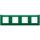 VIMAR SPA - VIW14669.47 PLACCA 8M (2+2+2+2)INT71 REFLEX SMERALDO