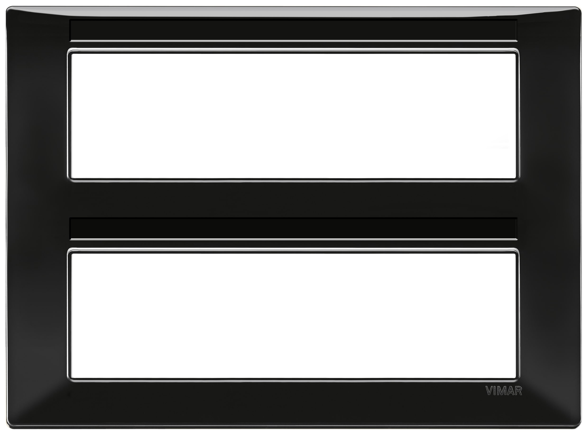 VIMAR SPA - VIW14690.05 PLACCA 14M NERO