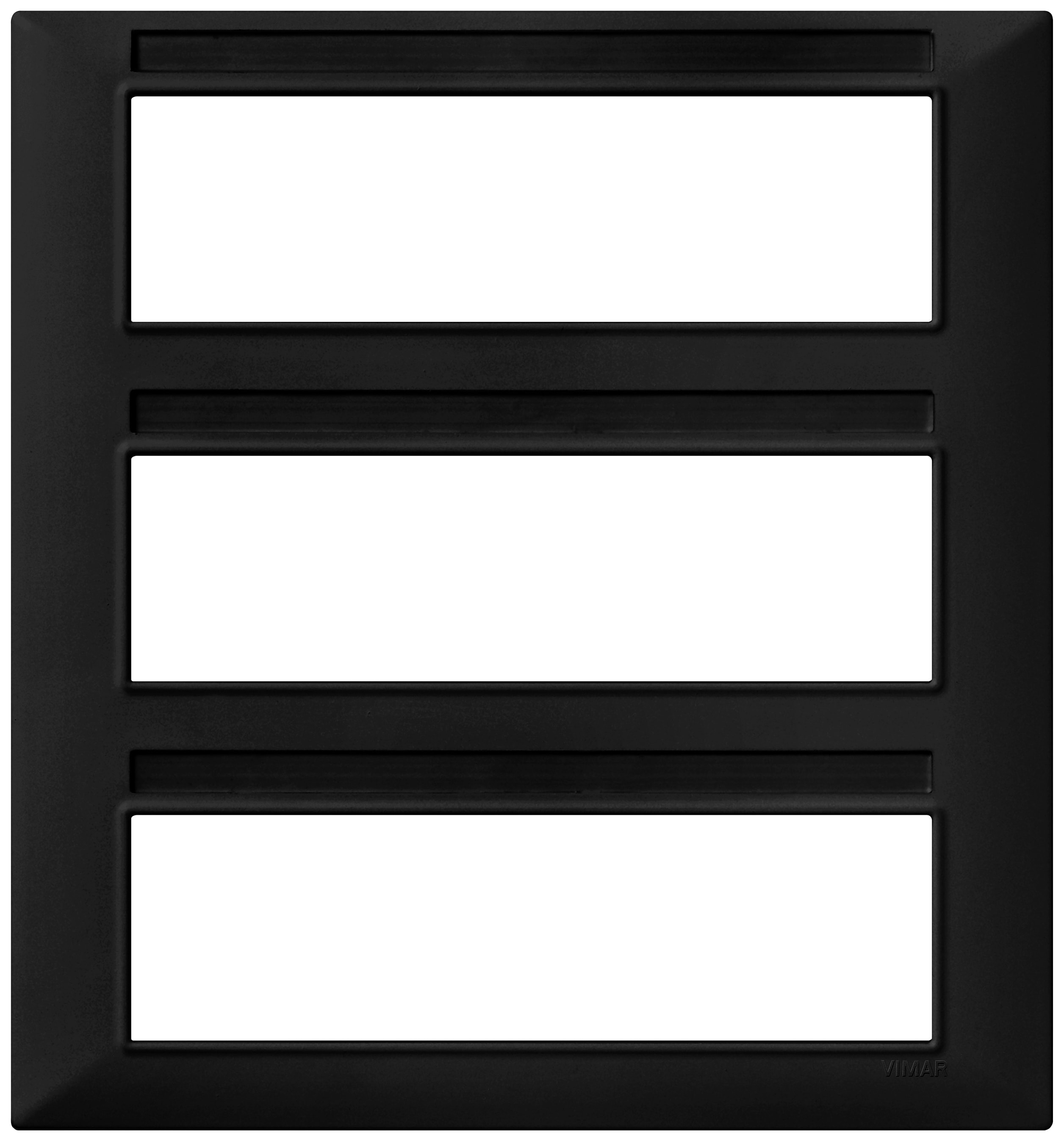 VIMAR SPA - VIW14691.05 PLACCA 21M NERO