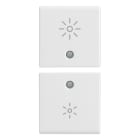 VIMAR SPA - VIW14751.3 DUE MEZZI TASTI 1M DIMMER BIANCO