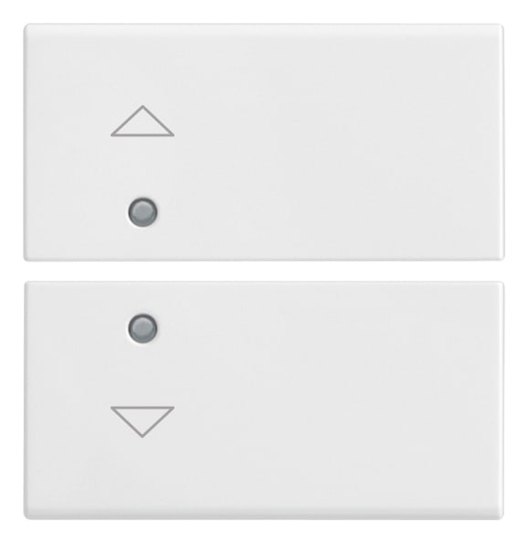 VIMAR SPA - VIW14752.2 DUE MEZZI TASTI 2M SIMBOLI FRECCE BIANCO