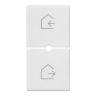 VIMAR SPA - VIW14755.6 Due mezzi tasti 1M scenari bianco