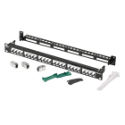 PANDUIT - PANCP24WSBBK6TGBL PANNELLO DI PERMUTAZIONE SCHERMATO A 24