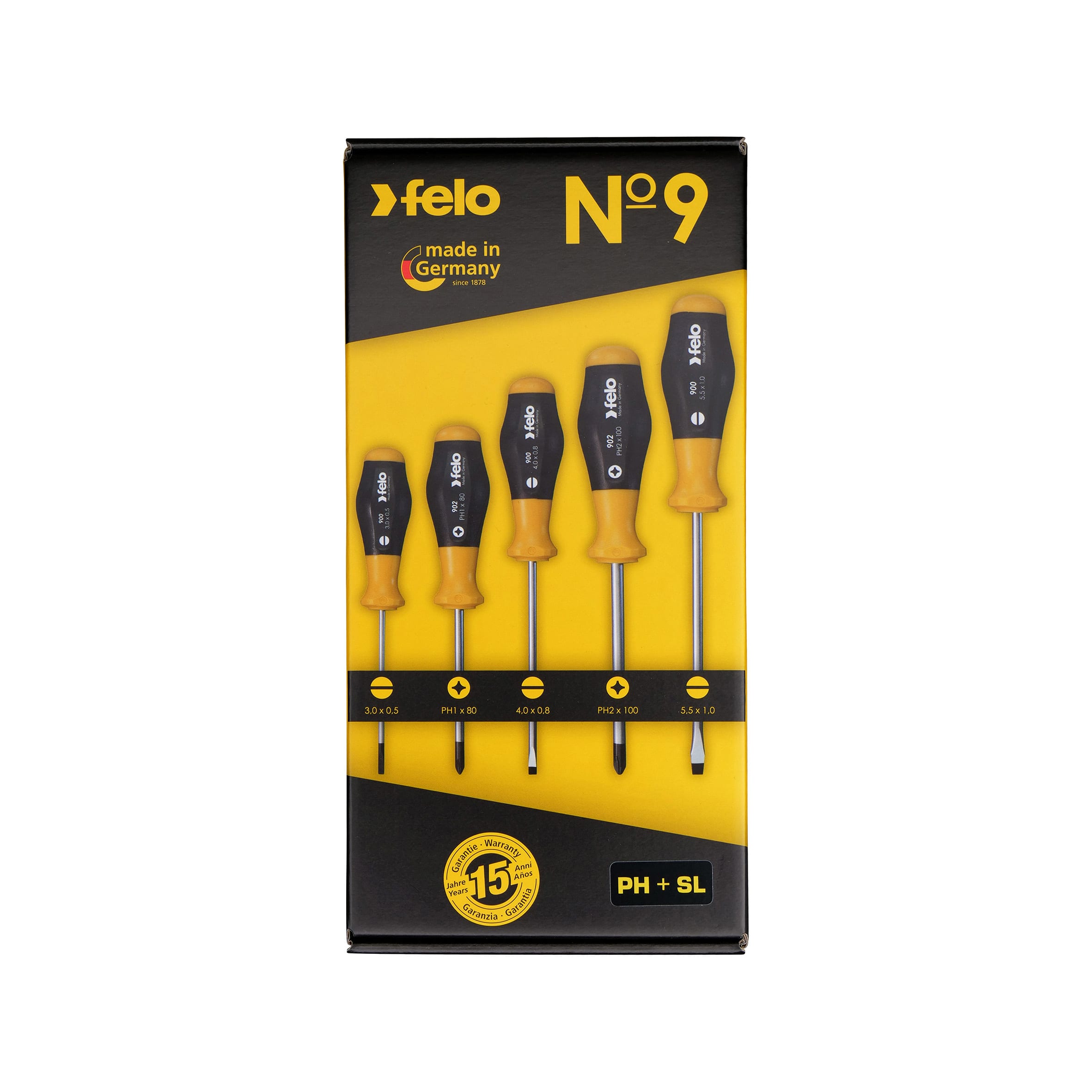 ABC TOOLS SPA - ABCA14863500 ASS. 5 GIRAVITI SERIE 900