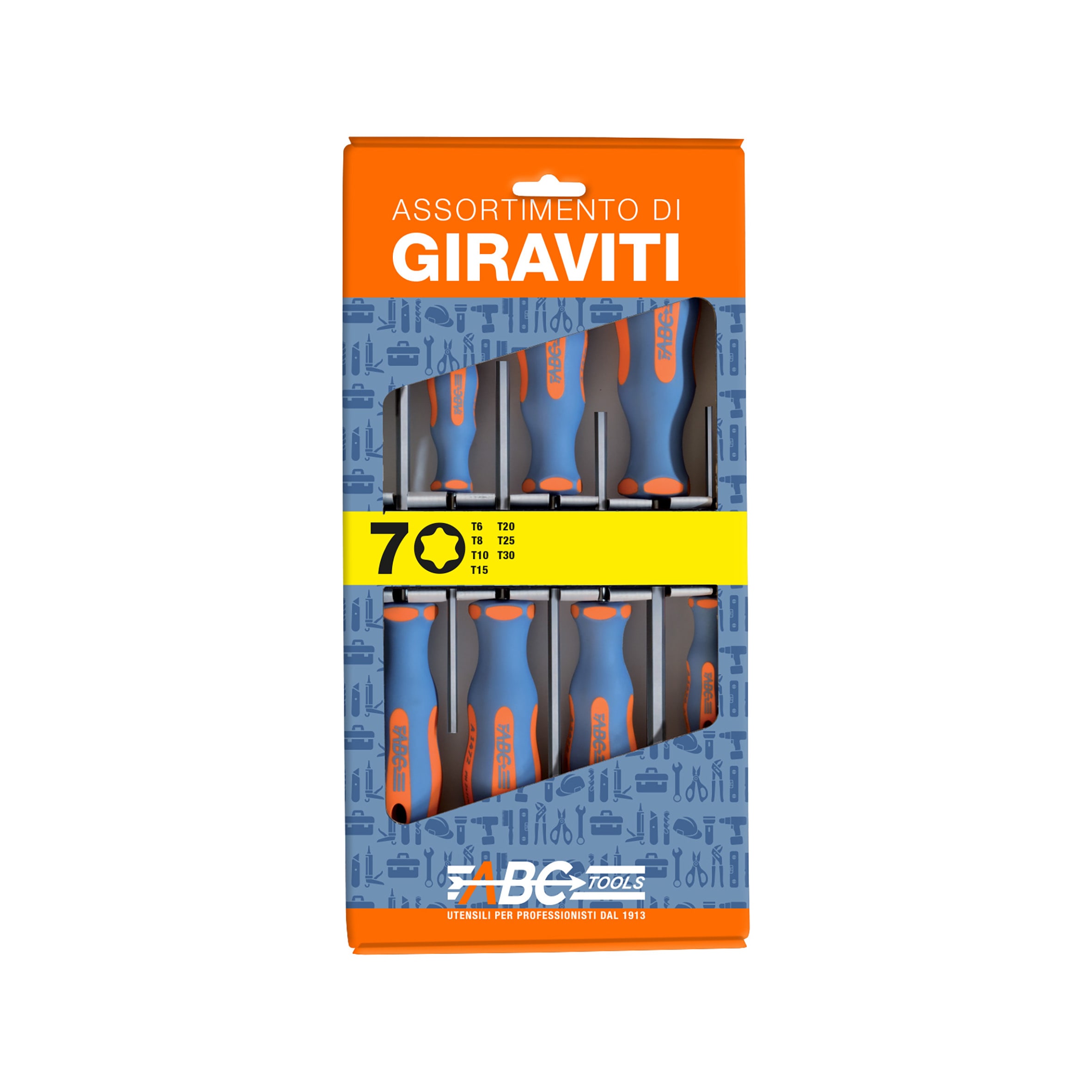 ABC TOOLS SPA - ABCA14876700 7 GIRAVITI TORX T6-T30