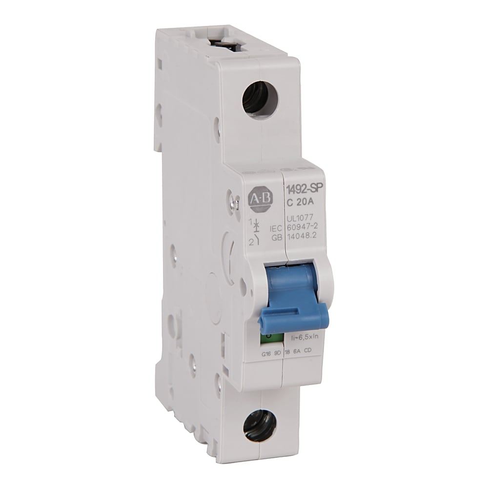 ROCKWELL AUTOMATION - RCK1492-SPM1B010 MCB SUPPLEMENTARY PROTECTOR 1 A