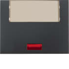 BERKER - BRK14967006 BILANC. K1 ANTRACITE OPACO, VERNICIATO