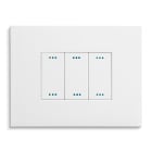 MASTER SRL - MST14PX103 PIXIA PLACCA 3 POSTI SNOW WHITE