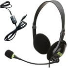 ELCART DISTRIBUTION - ERT140012500 CUFFIA USB CON MIC. E CONT.VOLUME