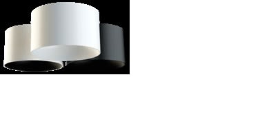 ESSE-CI SRL - ESC14AA110AGWBK TERES MEDIUM GHIERA ANTI GLARE BIANCO/NE