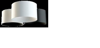 ESSE-CI SRL - ESC14AA60AGWBK TERES MINI GHIERA ANTI GLARE BIANCO/NERA
