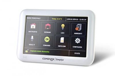 COMBIVOX SRL - CMB15.963 TASTIERA SIMPLYA PRO WHITE