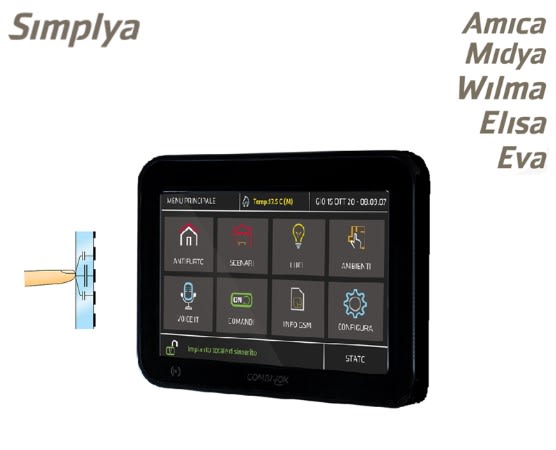 COMBIVOX SRL - CMB15.966 TASTIERA SIMPLYA PRO DOUBLE BLACK