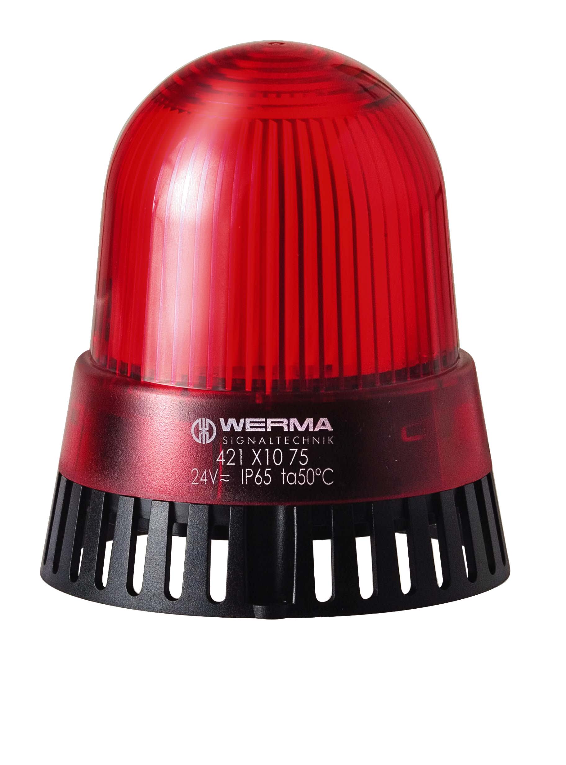 WERMA ITALIA SRL - WRA42011075 LED BUZZER BM CONTIN/PULSE 24VAC/DC RD