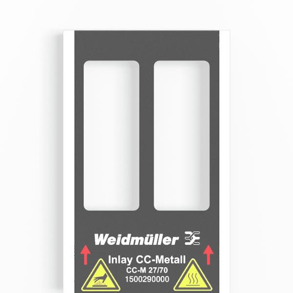 WEIDMULLER - WEI1500290000 INLAY CC-M 27/70