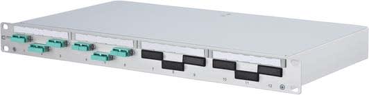 Metz - MEZ150200BA06-E OpDAT PF Patchfeld VIK 6xSC-D (aqua), OM