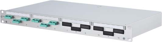 Metz - MEZ150200BA06-E OpDAT PF Patchfeld VIK 6xSC-D (aqua), OM