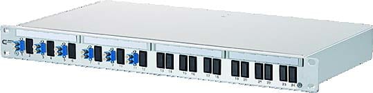 Metz - MEZ1502097406-E OpDAT PF Patchfeld splice 6xLC-D (blau),