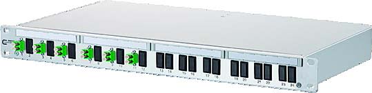Metz - MEZ1502097606-E OpDAT PF Patchfeld splice 6xLC-D APC (gr