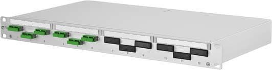 Metz - MEZ150209F206-E OpDAT PF Patchfeld splice 6xSC-D APC (gr