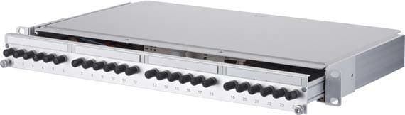 Metz - MEZ1502250124-E OpDAT PA 24xST-S OM3 splice 1HE/24gr 24P