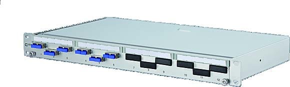 Metz - MEZ150229D206-E OpDAT PA Patchfeld splice 6xSC-D (metall