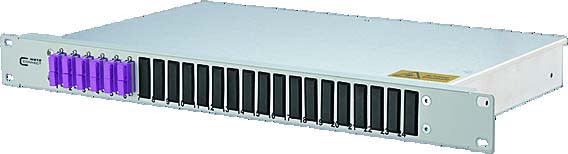 Metz - MEZ150250BB06-E OpDAT fix Patchfeld VIK 6xSC-D (violett)