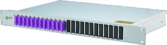 Metz - MEZ150250BB12-E OpDAT fix 12xSC-D OM4 VIK 1HE/24/grau, 1